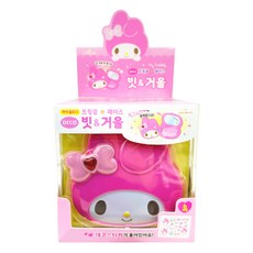 PINKMANGO 三麗鷗 閃亮臉部梳子鏡子裝飾貼紙組 美樂蒂, 1套, 混合色