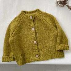 Arbe 兒童用 Anne 基本款開襟衫