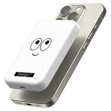 디자인플러스 Emotion 맥세이프 보조배터리 5000mAh C타입, 기쁨, SPE-B2DC5WL15W