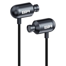 Bia 入耳式遊戲有線耳機 3.5mm, 金屬灰, 貝100