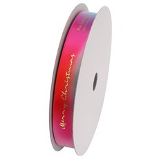 Pojangnet 聖誕緞帶 S HN-16225, 22.5m, 1個, 紅色+天藍色+黃色