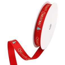 포장넷 크리스마스리본 G SIT-RD16225, 빨강+청록+금색, 1개, 22.5m