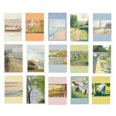 感性居家裝飾明信片照片卡15件組, 1套, 15PA-10