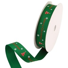포장넷 크리스마스리본 G SRT-GN09225, 빨강+초록+백색, 1개, 22.5m