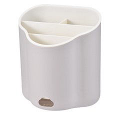 Mother Btti 可壁掛式多功能瀝水餐具筒 AE20590, 灰色, 1個