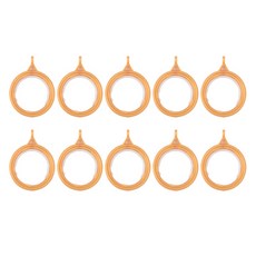 피피홈리빙 압축봉 커튼링 내경 33mm, 골드, 10개