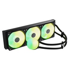 ABKO 波賽頓 ARGB CPU 水冷散熱器, 黑色, P360, 1個