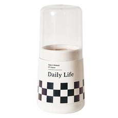 瑪德布띠 附蓋圖案迷你餐具筒 AE20603, 方格紋, 1個