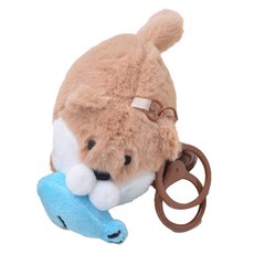 바다로간 수달이 키링, 브라운, 1개, 13cm