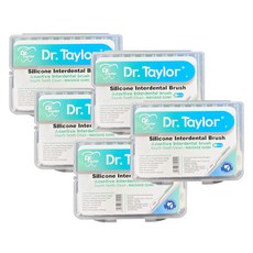 Dr.Taylor 矽膠牙間刷 柔軟 I型 SSS / SS / S 4.8cm, 20入, 5個