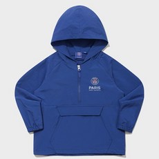 풋볼스탠다드 아동용 PSG 로고 아노락 E4AJ306KBLU155