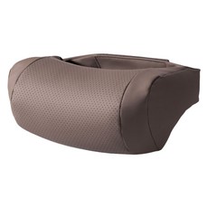 Ez2mk 심플 스타일 소프트 차량용 목쿠션 MS-320, 모카브라운, 1개