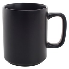 Ecrins 長馬克杯 400ml, 黑色, 1個