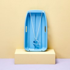 Modern House ON 冬季遊戲雪橇 天空藍, 1個