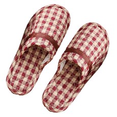 CofB 情侶款防滑居家拖鞋 男士, 1個, 紅色