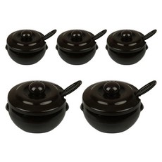 LivingFamily 營業用 甕 調味罐 3號, 5個, 350ml