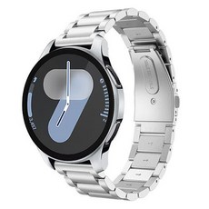 SimplyRoar 高級金屬錶帶 直式, 銀色, 1個