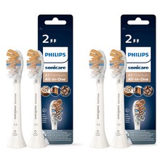 PHILIPS 飛利浦 Sonic Care A3優質多合一牙刷刷頭 黑色 2入, HX9092/67, 2個