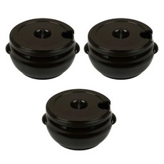 LivingFamily 營業用 甕 調味罐 4號, 3個, 400ml