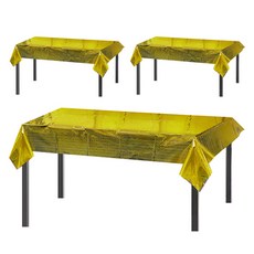 Market Pio 聖誕節居家派對一次性桌布 款式1, 1入, 3個