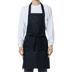 Bethechef Unistore 頸掛式按扣圍裙 A-80, 1個, 黑色(A-805)
