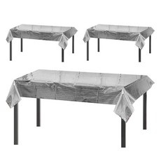 Market Pio 聖誕節居家派對一次性桌布 類型4, 1入, 3個