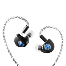 AZLA Horizon 2高音質有線耳機, 泰坦黑 + 藍色, AZL HRZ2(BL)