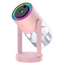 River Fox 銀河汽車氛圍燈迷你多功能加濕器, CL28, 粉紅色