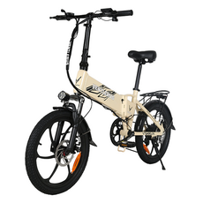 벤틀러스 맥스 48V 500W 파스전용 전기자전거 LT-10, 베이지, 알루미늄