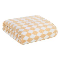 소니오 다이아 소프트 샤워 바스타월 290g 폴리에스테르사, 03 노랑, 1개