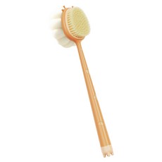 Allode 雙面設計無死角身體刷, TYPE02 橘色, 1個, 1入