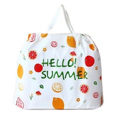 Market Pio 外帶束口塑膠袋 款式2, 50個, 1入