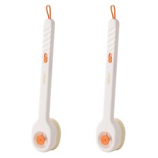 Allode Push-pull 愛心身體刷, 2個, TYPE01 白色, 1入