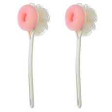 알로데 레이어드 꽃 바디 브러쉬, TYPE01 핑크, 2개, 1개입