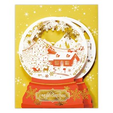 Hallmark 聖誕節立體彈出式卡片組 807306, 1套, 混色