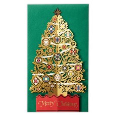 Hallmark 聖誕節立體彈出卡片套組 807337, 1套, 混合色