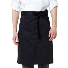 UNISTORE 腰部型素色圍裙 A-30, 黑色(A-301), 1個