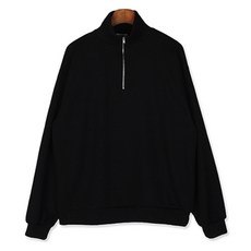 男性寬鬆版羅紋半拉鍊針織衫 HRSN 천무열