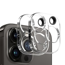 클로버나인 클로버 글라스 빛번짐 방지 카메라 렌즈 강화유리 9H 고경도 액정보호필름 2p 세트, 1세트