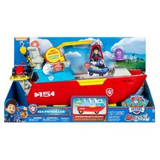 스핀마스터 퍼피구조대 해양 구조선 완구, 혼합색상, 1개