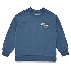 뉴발란스키즈 아동용 우주 그래픽 스웻셔츠