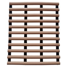 CHUNIL CARPET 浴室防滑墊 地板管狀 60 x 50 cm, 1個, 木紋