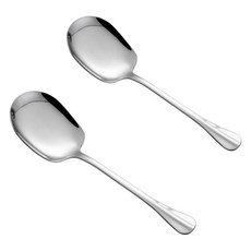 DAOMI 不鏽鋼上菜匙, 單一顏色, 2個