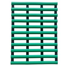 천일카페트 욕실 미끄럼방지매트 바닥 튜브형 60 x 50 cm, 녹색, 1개