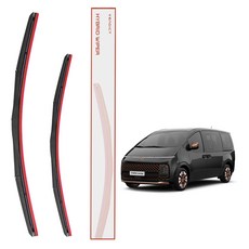 벤딕트 실리콘 발수 코팅 프리미엄 와이퍼 2종 세트, 현대 스타리아