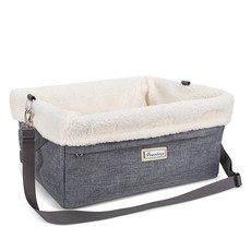 트루러브 반려동물 티티펫 차량용 시트, 그레이, 1개