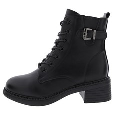 常客姐姐 女款基本款刷毛內裡皮革Martina軍靴