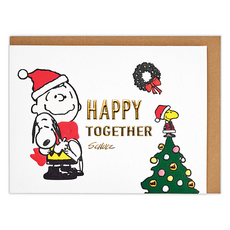 Hallmark 史努比聖誕節立體彈出卡片 826581, 1個, 混合顏色