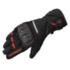KOMINE 冬季防寒手套 GK-846, BLACK-RED