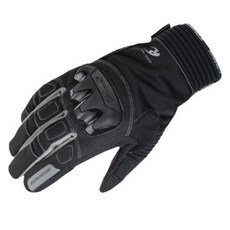 KOMINE PROTECT WINTER GLOVES GK-834, BLACK-SILVER
